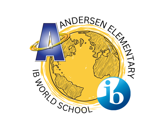  Andersen Elementary IB World School Logo